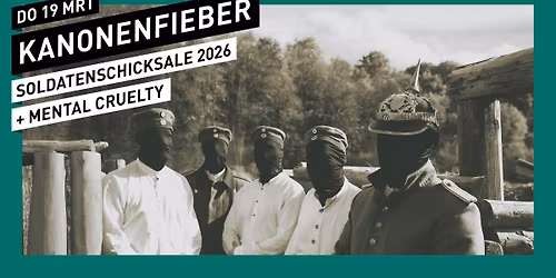 Kanonenfieber \/\/ 013 Tilburg