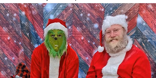 Santa and Grinch Photoshoot
