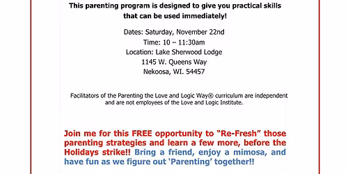 Parenting the Love and Logic Way