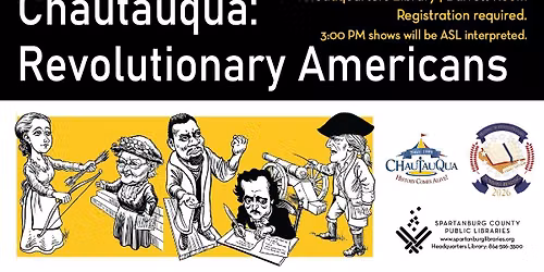 Chautauqua: Revolutionary American (June 15-19)