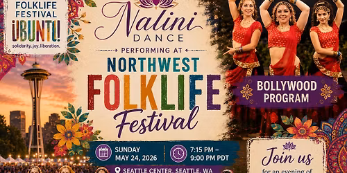 Nalini Dance at the Northwest Folklife Festival  2026