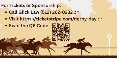 A Day at The Derby - A fundraiser for Pediatric Cancer Reseach and Team Luke (Pediatric TBI)