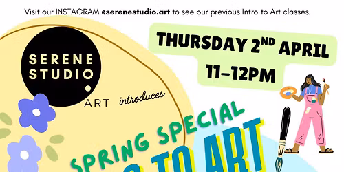 'Intro to Art' painting class for juniors!