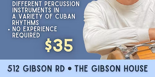 Listening in Motion: Dancing with Cuban Percussion w\/ Brian Rice