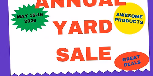 Annual Yard Sale