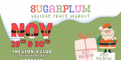Sugarplum Holiday Craft Market 2025