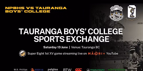 Tauranga Boys' College Sports Exchange