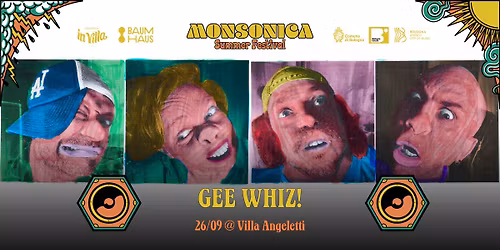 GEE WHIZ! live \ud83c\udf34MONSONICA\ud83c\udf34 - 26\/09 @ Villa Angeletti
