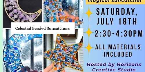 Celestial Beaded Suncatcher Workshop