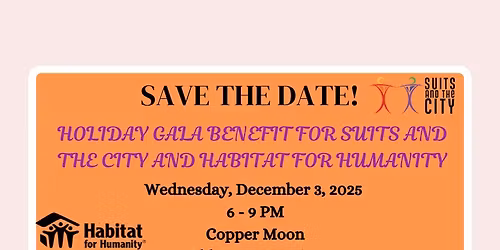 Save the Date: Suits and the City Holiday Gala
