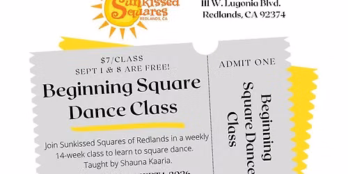 Beginning Square Dance Class