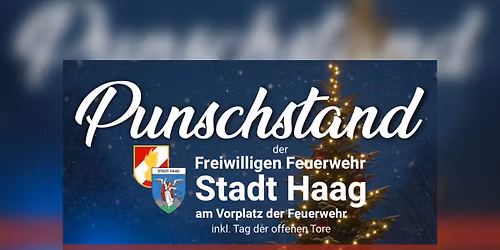 Punschstand der Feuerwehr Stadt Haag