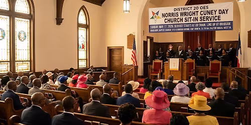 Norris Wright Cuney Day Church Sit-In Service