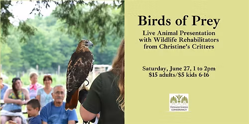 Live Animal Program: Birds of Prey