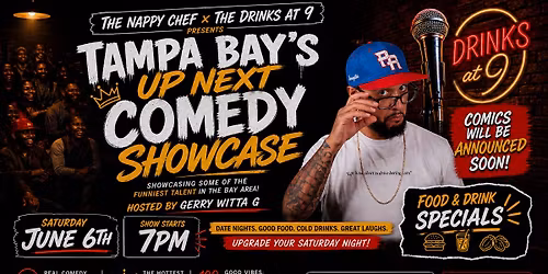 TAMPA BAY\u2019S UP NEXT COMEDY SHOWCASE