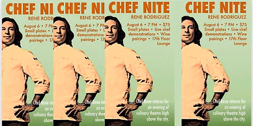 The return of Rene Rodriguez Chef Night!