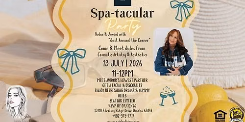 Spa-tacular Party-Relax & Unwind with Jules