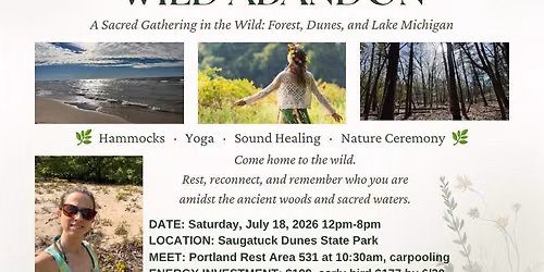 Wild Abandon Full Day Nature Retreat