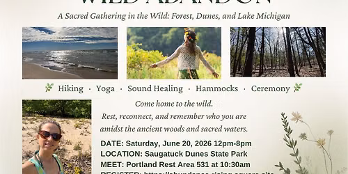 Wild Abandon Full Day Nature Retreat