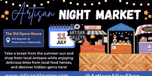 Artisan Summer Night Market