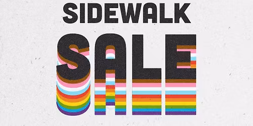 Sidewalk Sale at the Triangle Club 