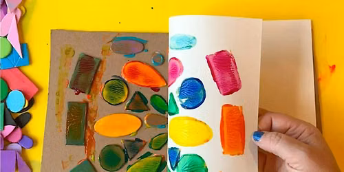 Foam Printing with Elaine Thomson Printmaker