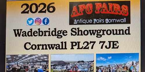 Wadebridge Antiques,  Vintage,  Salvage,  craft and classic vehicles event 