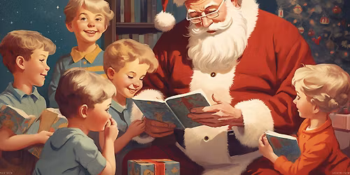 Story time with Santa