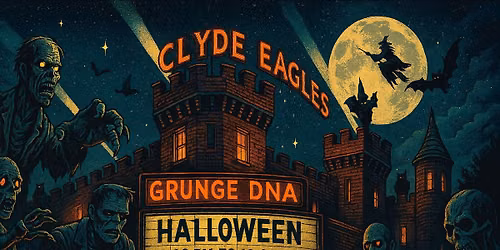 Grunge DNA Halloween Party at the Clyde Eagles (Open to the Public)