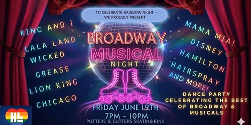 Broadway Musical Skate Night