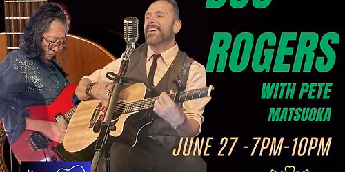 Doc & Pete @ Lucky Fool's Pub Saturday 6/27  7pm-10pm