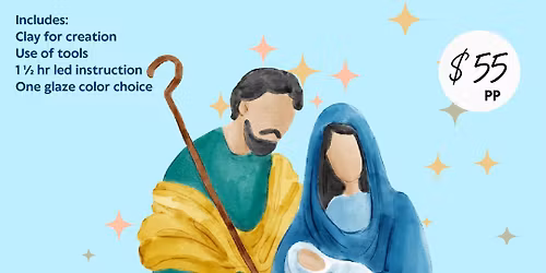 Community Class: Handbuilt Nativity Sets