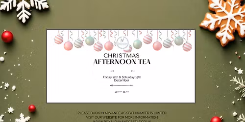Christmas Afternoon Tea