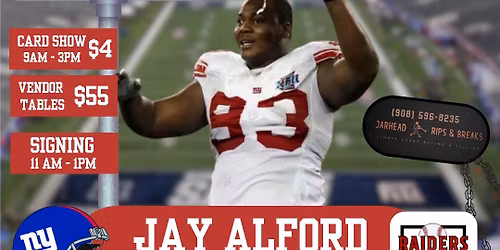 Card & Collectibles Show + Jay Alford M&G