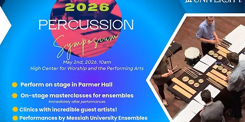 2026 Messiah University Percussion Symposium