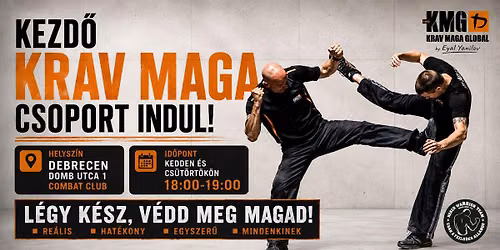 Kezd\u0151 krav maga edz\u00e9s Debrecenben