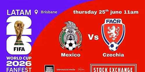 Mexico Vs Czechia FIFA World Cup 2026 Fanfest