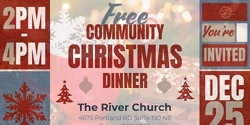 FREE Christmas Day Dinner