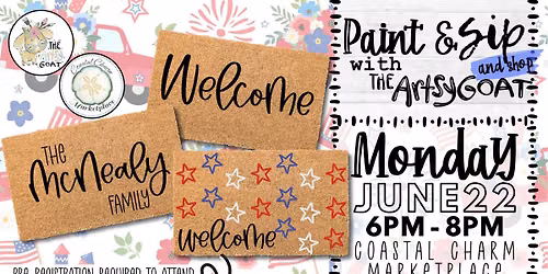 Paint & Sip | Coastal Charm Marketplace