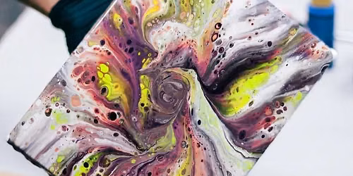 Acrylic Fluid Pouring Art Workshop with Ingrid (8 August \u201926)