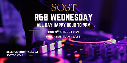 R&B Wednesday at SOST