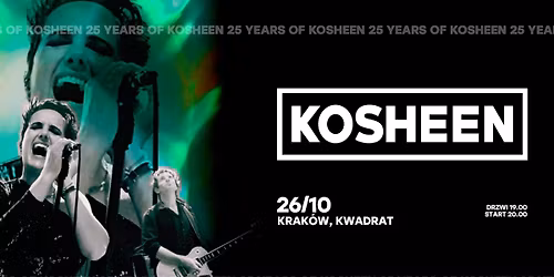 Kosheen \/ KRAK\u00d3W - klub Kwadrat