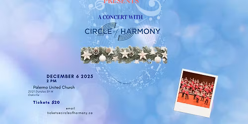 Christmas Concert with a Circle of Harmony Chorus