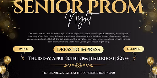 IronOaks Senior Prom Night