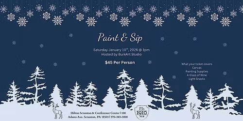 Winter Paint & Sip