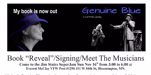 SuperJam Blues Jam Sunday !