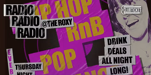 Radio every Thursday at The Roxy