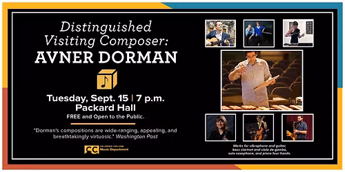 Distinguished Visiting Composer - Avner Dorman