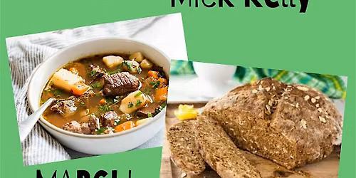 Irish Cooking Class with Mick Kelly - March 16th -