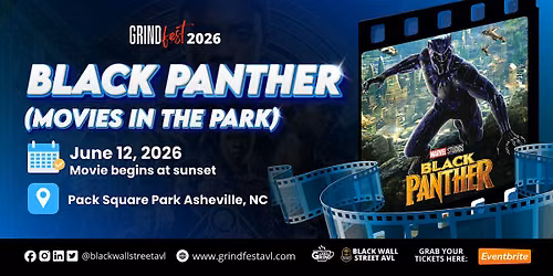 GRINDfest Movies in the Park: Black Panther